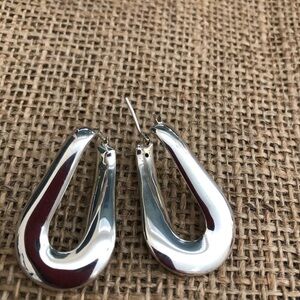 Sterling Milor Italy Hinged Earrings